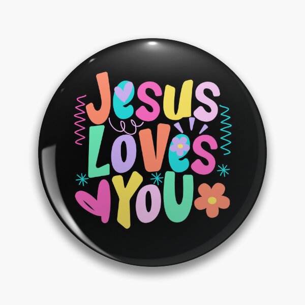 Item preview, Jesus Loves You designed and sold by CharmiA Fox.