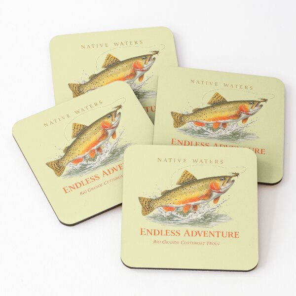Item preview, Native Waters Endless Adventure Rio Grande Cutthroat Trout designed and sold by taiche.