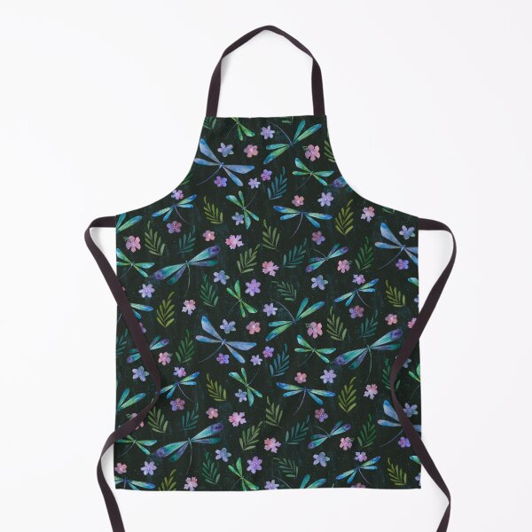 Item preview, Magical Dragonflies Black is Black designed and sold by Sukilopi.