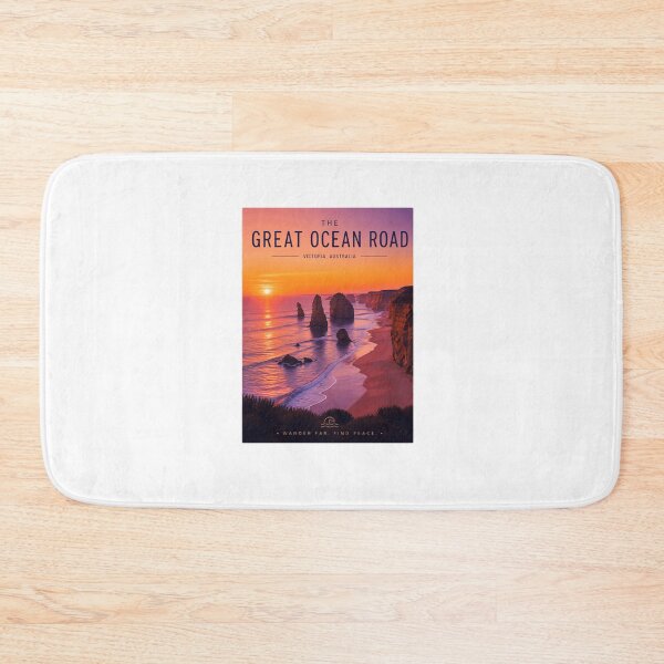 Item preview, The Great Ocean Road Victoria Australia Wander Far Find Peace Travel designed and sold by Simsimah26Parks.
