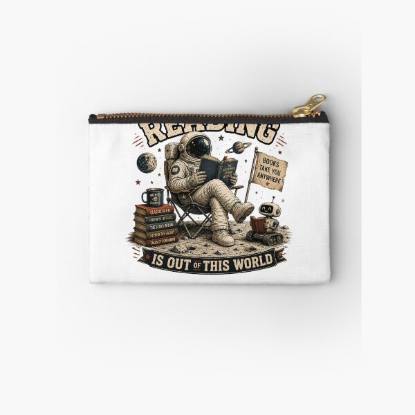 Item preview, Reading Is Out Of This World Funny Astronaut Book Lover Vintage Shirt designed and sold by Masloshop.