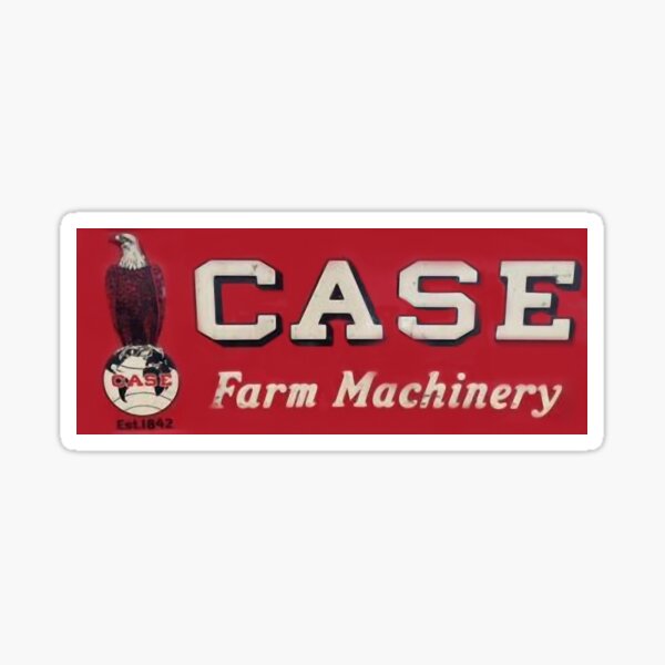 CASE Farm Machinery Vintage Case Eagle Old Abe Sticker
