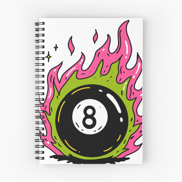 Item preview, neon 8 ball designed and sold by omny-studio.