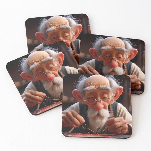 Item preview, Old Fart threading a needle designed and sold by Colin Bentham.