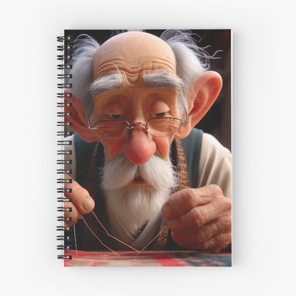 Item preview, Old Fart threading a needle designed and sold by Colin Bentham.