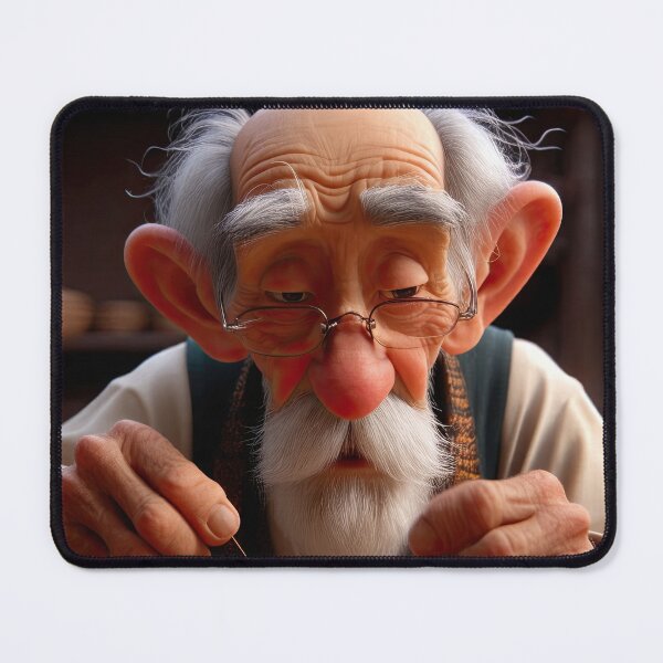 Item preview, Old Fart threading a needle designed and sold by Colin Bentham.