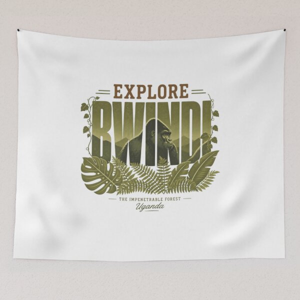 Item preview, Explore Bwindi! The Impenetrable Forest Uganda Gorilla Trekking Wildlife Explorer designed and sold by Simsimah26Parks.