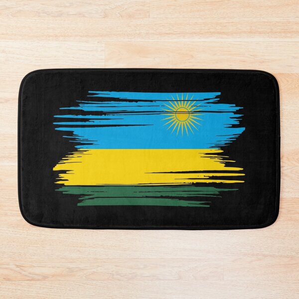 Item preview, Distressed Rwanda Flag RW designed and sold by shitpostee.
