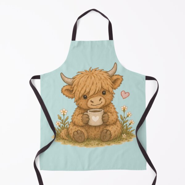 Item preview, Cute Cozy Highland Cow designed and sold by MellowMunchkins.