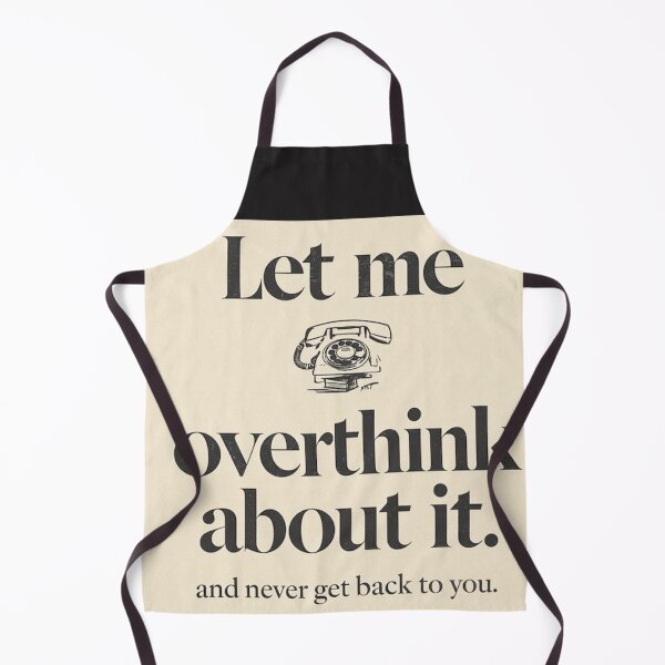 Item preview, Funny Corporate Overthinking T-Shirt - Let Me Overthink About It Tee, Retro Office Humor Shirt, Minimalist Anxiety Graphic Merch, Work From Home Gift designed and sold by NikaRka.