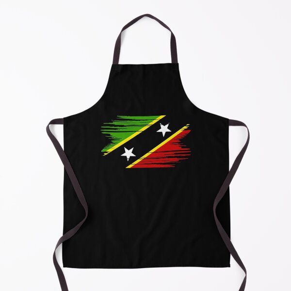 Item preview, Distressed Saint Kitts And Nevis Flag KN designed and sold by shitpostee.
