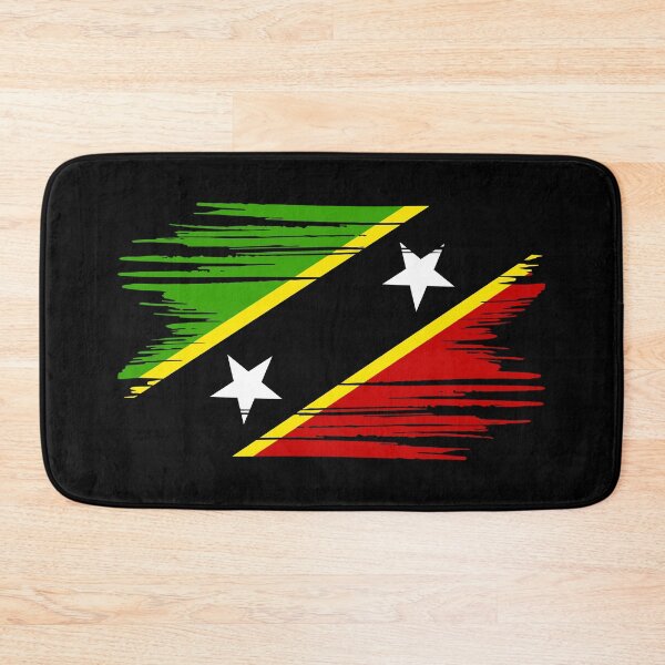 Item preview, Distressed Saint Kitts And Nevis Flag KN designed and sold by shitpostee.