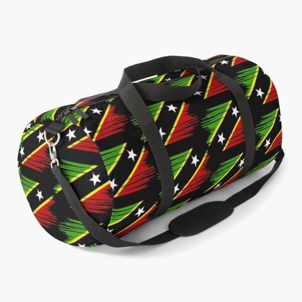 Item preview, Distressed Saint Kitts And Nevis Flag KN designed and sold by shitpostee.