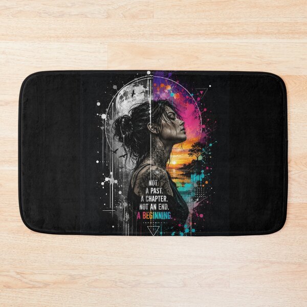 Item preview, No past. A chapter. A beginning. designed and sold by Personiq Kaleido.