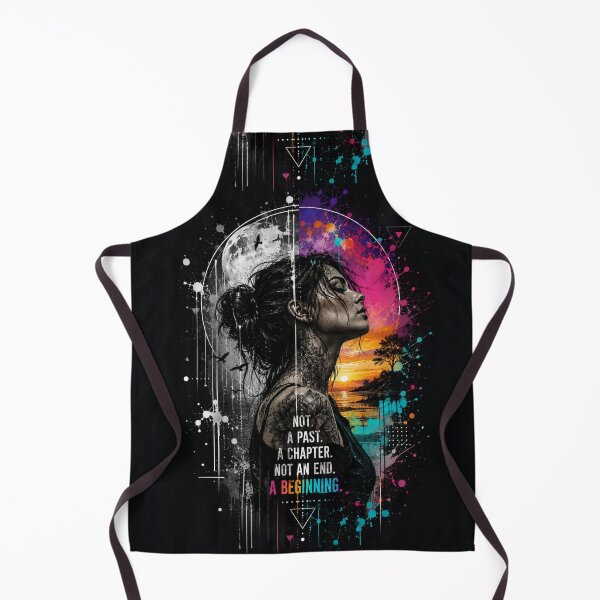 Item preview, No past. A chapter. A beginning. designed and sold by Personiq Kaleido.