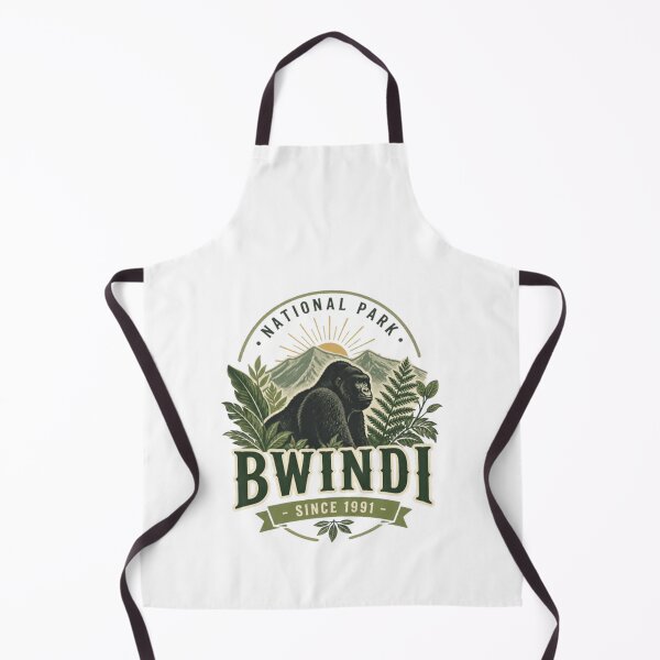 Item preview, National Park Bwindi Since 1991 Mountain Gorilla Trekking Uganda Safari Souvenir designed and sold by Simsimah26Parks.