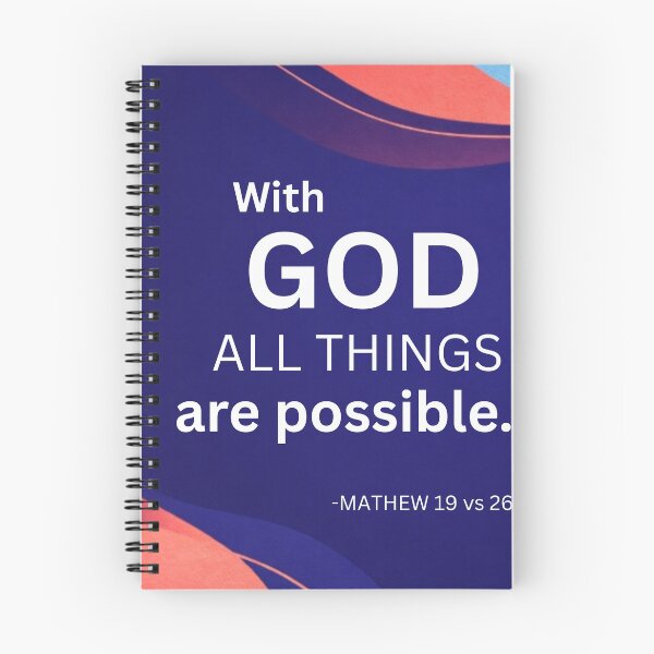 Item preview, With God All Things are Possible  designed and sold by LearningHub.