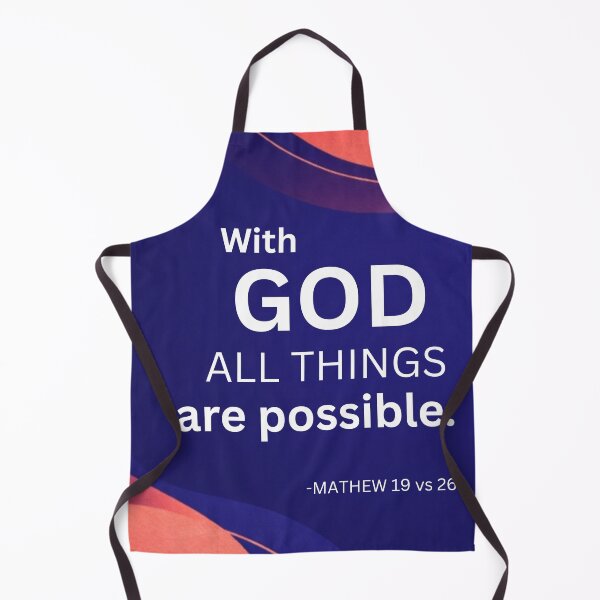Item preview, With God All Things are Possible designed and sold by Paytemplatehip .
