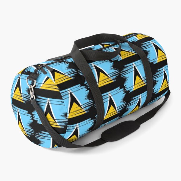 Item preview, Distressed Saint Lucia Flag LC designed and sold by shitpostee.