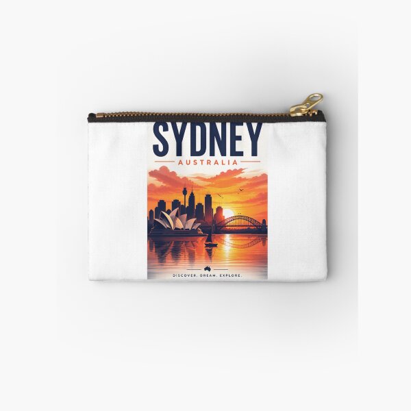 Item preview, Sydney Australia Discover Dream Explore Travel Destination Vacation Explorer designed and sold by Simsimah26Parks.
