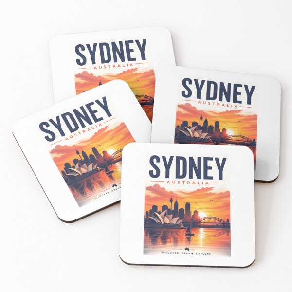 Artikelvorschau, Sydney, Australien: Entdecken Sie Ihre Träume! Erkunden Sie Ihr Reiseziel! Urlaubsziel! Entdecker! entworfen und verkauft von Simsimah26Parks.
