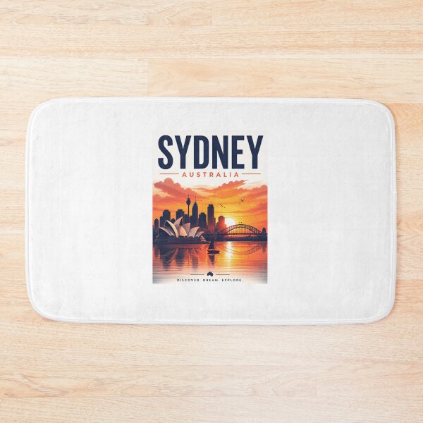 Item preview, Sydney Australia Discover Dream Explore Travel Destination Vacation Explorer designed and sold by Simsimah26Parks.