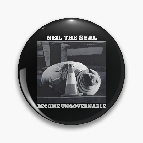 Item preview, Neil The Seal Become Ungovernable designed and sold by CharmiA Fox.