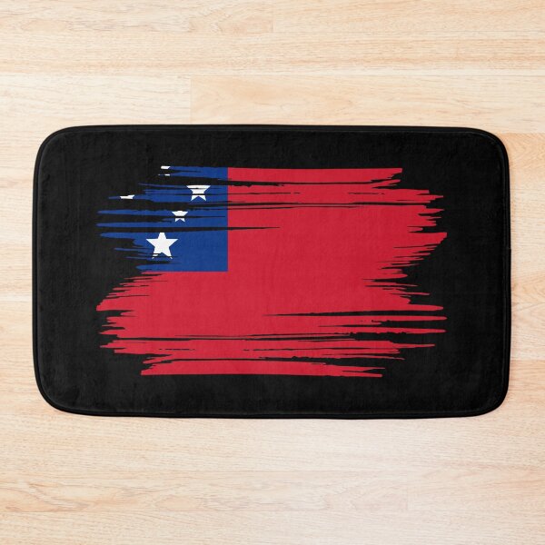Item preview, Distressed Samoa Flag WS designed and sold by shitpostee.