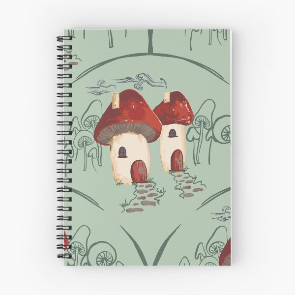 Item preview, Toadstool Cottage Whimsy Soft Green Large scale designed and sold by Dally-Dabble.