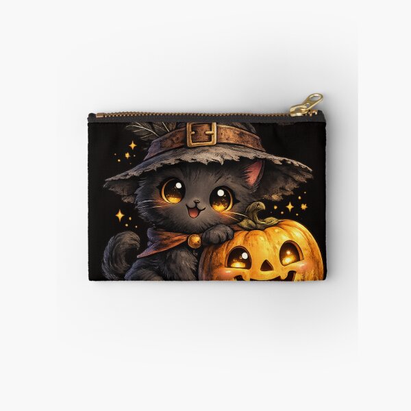 Item preview, CUTE CAT AND PUMPKIN designed and sold by Brejko.