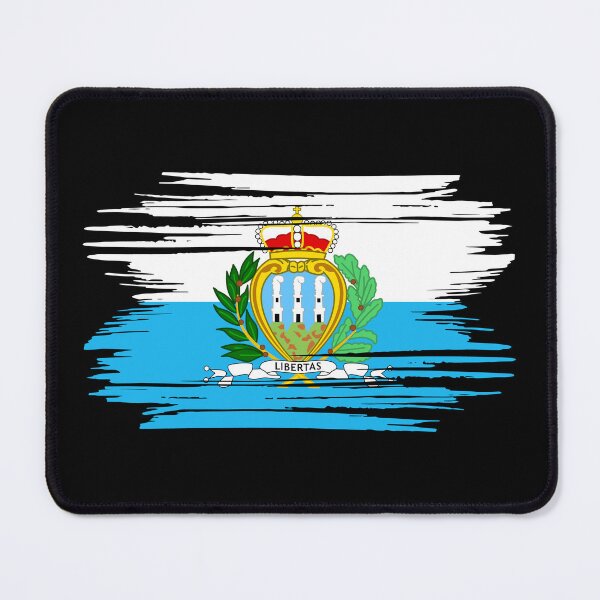 Item preview, Distressed San Marino Flag SM designed and sold by shitpostee.