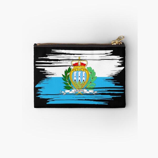 Item preview, Distressed San Marino Flag SM designed and sold by shitpostee.