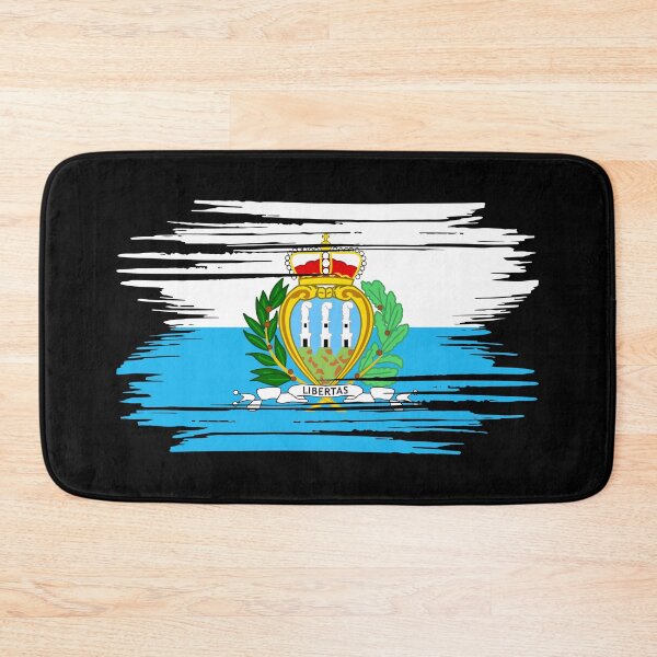 Item preview, Distressed San Marino Flag SM designed and sold by shitpostee.