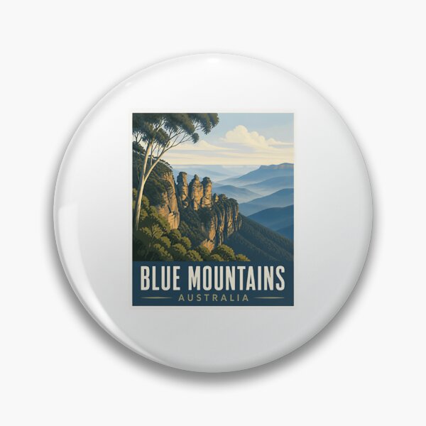 Item preview, Blue Mountains Australia Travel Souvenir Landmark designed and sold by Simsimah26Parks.