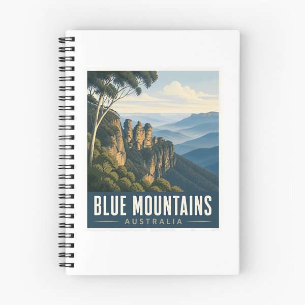 Item preview, Blue Mountains Australia Travel Souvenir Landmark designed and sold by Simsimah26Parks.