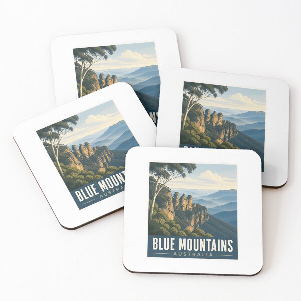 Item preview, Blue Mountains Australia Travel Souvenir Landmark designed and sold by Simsimah26Parks.