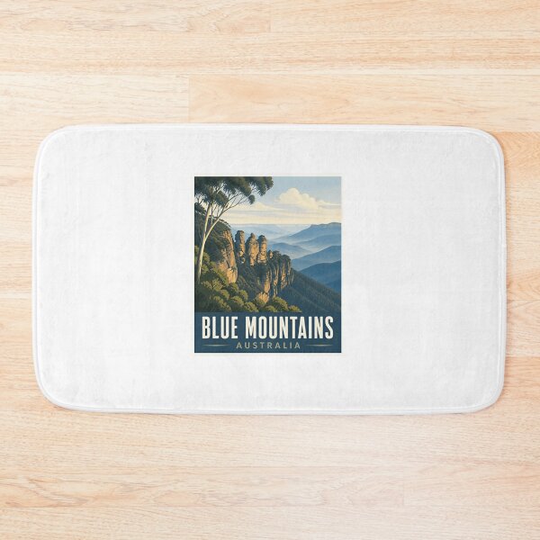 Item preview, Blue Mountains Australia Travel Souvenir Landmark designed and sold by Simsimah26Parks.