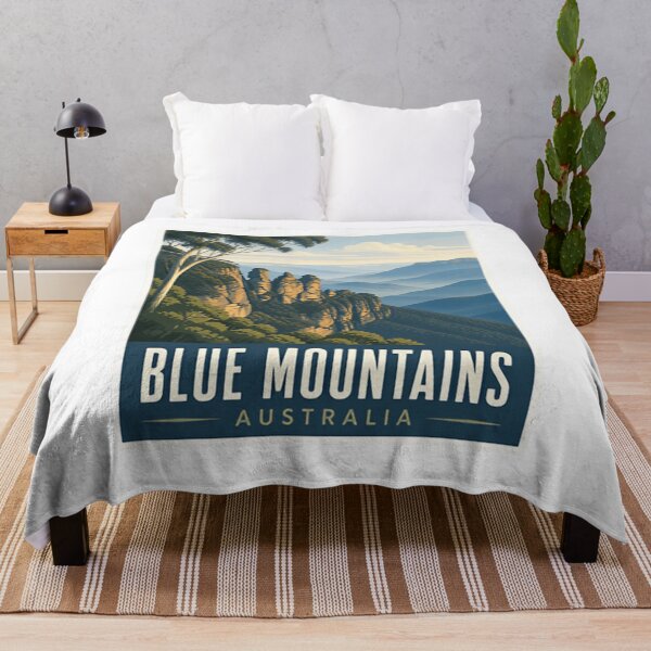 Item preview, Blue Mountains Australia Travel Souvenir Landmark designed and sold by Simsimah26Parks.