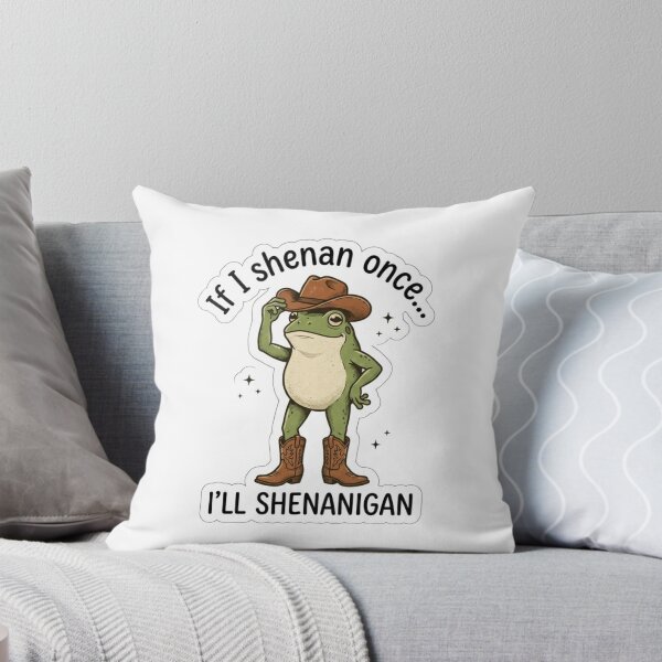Item preview, If I Shenan Once Ill Shenanigan Cowboy Frog designed and sold by raedattia.