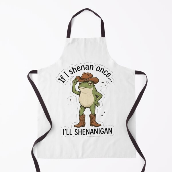Item preview, If I Shenan Once Ill Shenanigan Cowboy Frog designed and sold by raedattia.