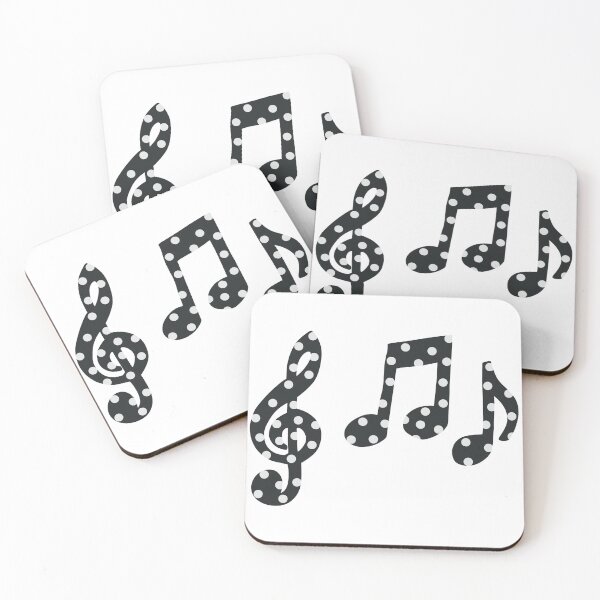 Artikelvorschau, Musiknoten mit Polka-Dots entworfen und verkauft von 102quincey.