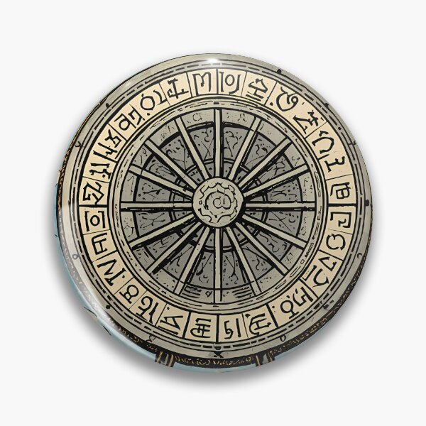 Item preview, The Wheel of Fortune Tarot X - Mystical Divination Art designed and sold by Clavivs.
