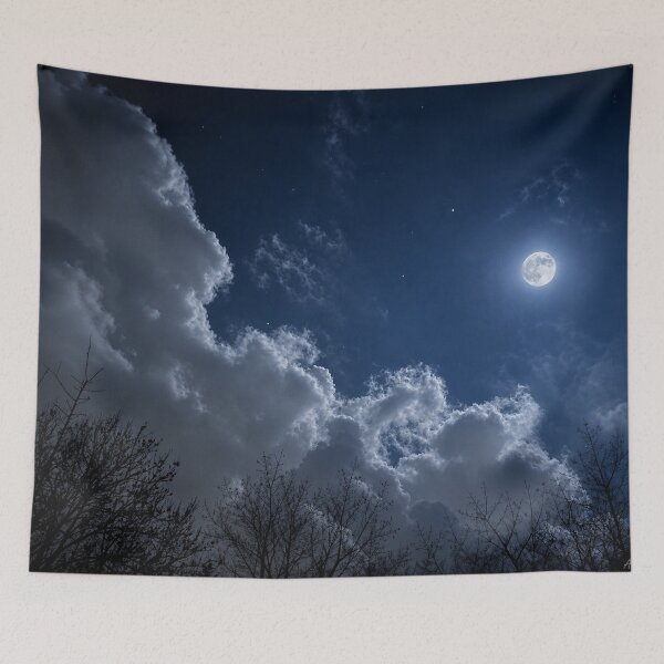 Item preview, Moonlight Between the Clouds designed and sold by alexanderVision.