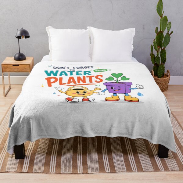 Item preview, Don't Forget To Water Your Plants Plant Lover Gardening Houseplant Care designed and sold by SkeletonsDanger.