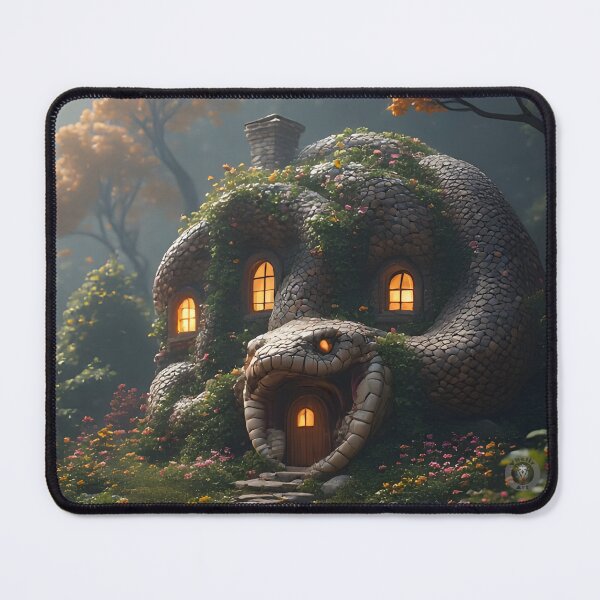 Item preview, The Whimsical Snake Sanctuary designed and sold by Vhelir-Art.