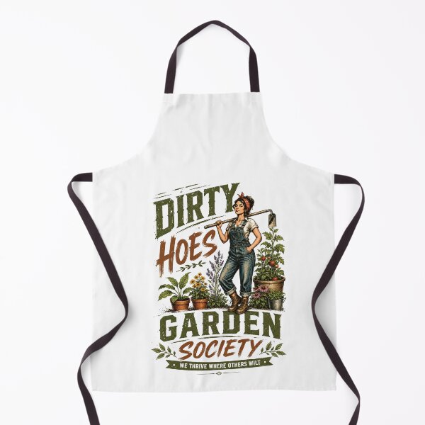Item preview, Dirty Hoes Garden Society We Thrive Where Others Wilt Gardening Enthusiast designed and sold by SkeletonsDanger.