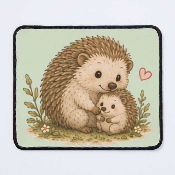 Item preview, Cute Hedgehog Hugs designed and sold by MellowMunchkins.