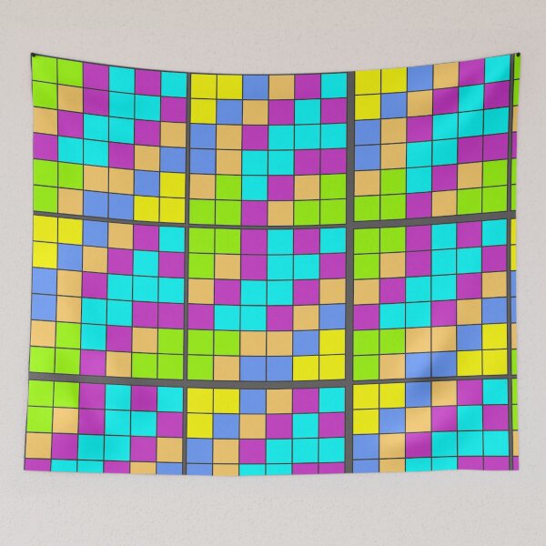 Item preview, Kaleidoscopic pixel pattern designed and sold by Periartwork.