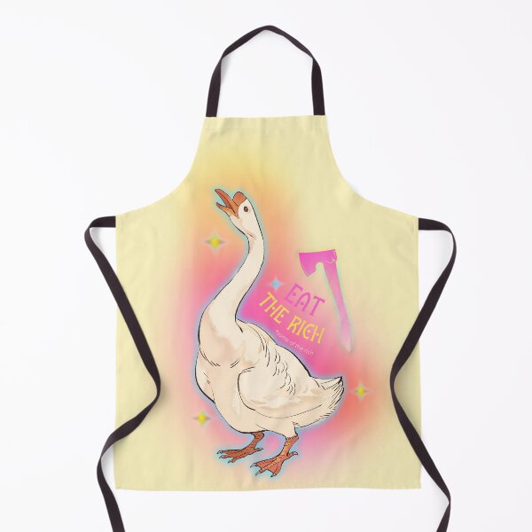 Item preview, Eat the Rich gradient colorful Silly Goose Axe designed and sold by mooncakekaro.
