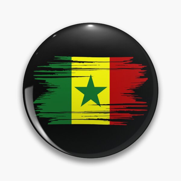 Item preview, Distressed Senegal Flag SN designed and sold by shitpostee.